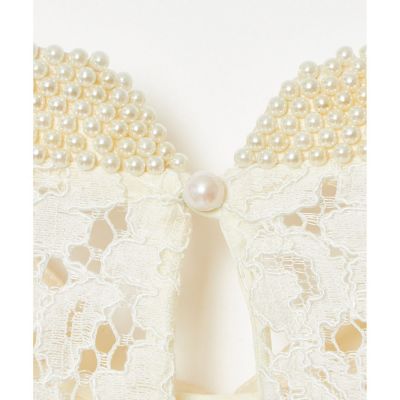 【ＬＯＵＬＯＵ　ＷＩＬＬＯＵＧＨＢＹ】パールビーズネックレースブラウス