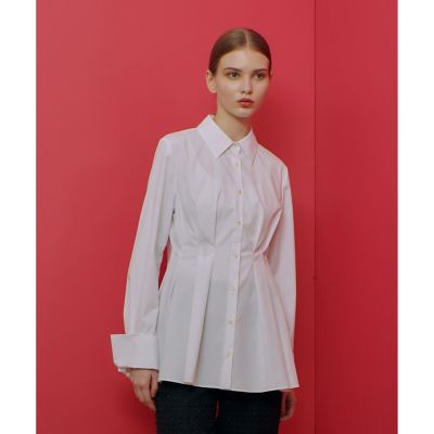 【ＬＯＵＬＯＵ　ＷＩＬＬＯＵＧＨＢＹ】タックシェイプシャツ