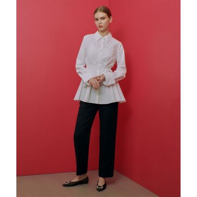 【ＬＯＵＬＯＵ　ＷＩＬＬＯＵＧＨＢＹ】タックシェイプシャツ
