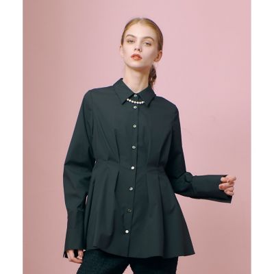 【ＬＯＵＬＯＵ　ＷＩＬＬＯＵＧＨＢＹ】タックシェイプシャツ