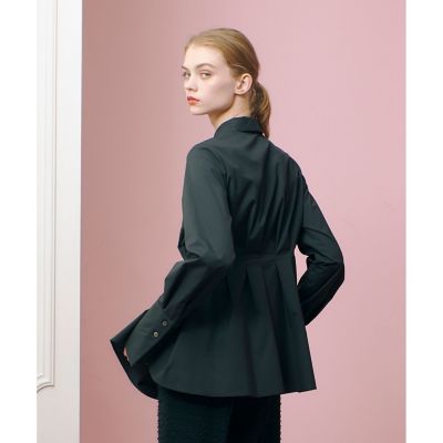【ＬＯＵＬＯＵ　ＷＩＬＬＯＵＧＨＢＹ】タックシェイプシャツ