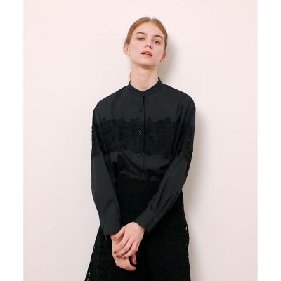 【ＬＯＵＬＯＵ　ＷＩＬＬＯＵＧＨＢＹ】フラワーレースシャツ