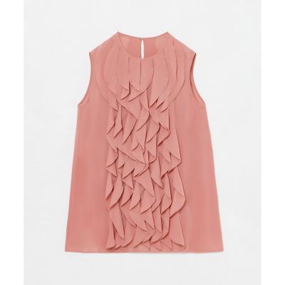 【ＬＯＵＬＯＵ　ＷＩＬＬＯＵＧＨＢＹ】シフォンラッフルブラウス