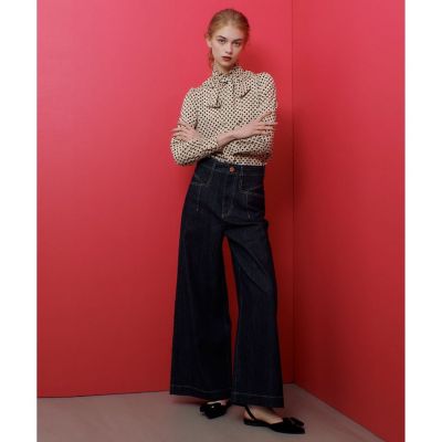 LOULOU WILLOUGHBY】◇デシンドットフリル