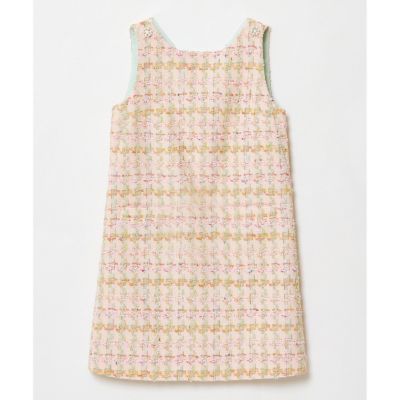 【ＬＯＵＬＯＵ　ＷＩＬＬＯＵＧＨＢＹ】ＬＩＮＴＯＮツイードジャンパーワンピース