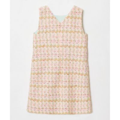 【ＬＯＵＬＯＵ　ＷＩＬＬＯＵＧＨＢＹ】ＬＩＮＴＯＮツイードジャンパーワンピース
