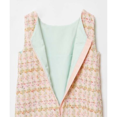 【ＬＯＵＬＯＵ　ＷＩＬＬＯＵＧＨＢＹ】ＬＩＮＴＯＮツイードジャンパーワンピース