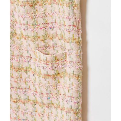 【ＬＯＵＬＯＵ　ＷＩＬＬＯＵＧＨＢＹ】ＬＩＮＴＯＮツイードジャンパーワンピース