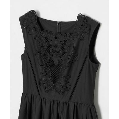 LOULOU WILLOUGHBY エンブロイダリーノースリワンピース allureville｜【LOULOU WILLOUGHBY】エンブロイダリーノースリ