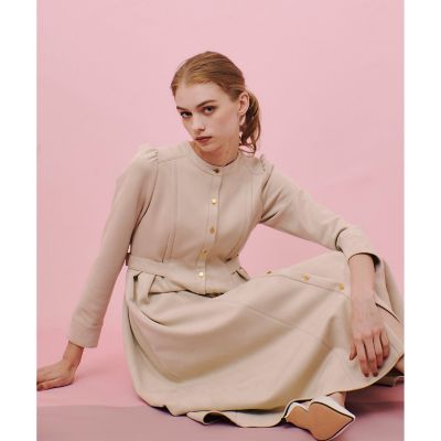 【ＬＯＵＬＯＵ　ＷＩＬＬＯＵＧＨＢＹ】スエードダブルバックルワンピース
