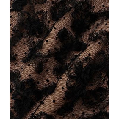 【ＬＯＵＬＯＵ　ＷＩＬＬＯＵＧＨＢＹ】ドットフラワーシシュウノースリワンピース