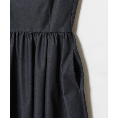 LOULOU WILLOUGHBY】シャンブレーベアワンピース