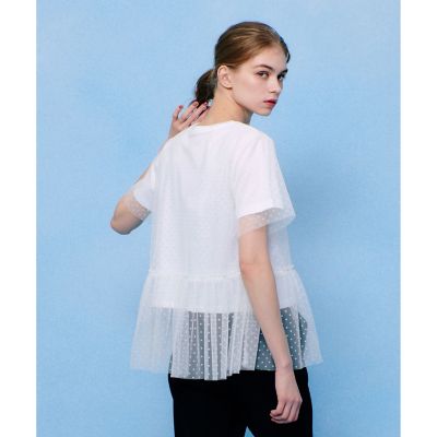 【ＬＯＵＬＯＵ　ＷＩＬＬＯＵＧＨＢＹ】チュールレイヤードＴ