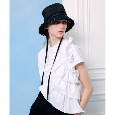 【ＬＯＵＬＯＵ　ＷＩＬＬＯＵＧＨＢＹ】ギャザーレイヤーＴシャツ