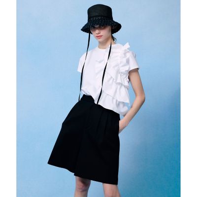 【ＬＯＵＬＯＵ　ＷＩＬＬＯＵＧＨＢＹ】ギャザーレイヤーＴシャツ