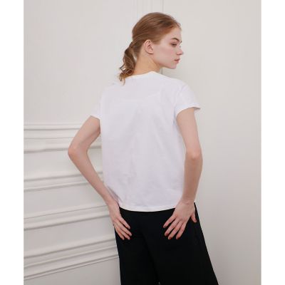【ＬＯＵＬＯＵ　ＷＩＬＬＯＵＧＨＢＹ】ギャザーレイヤーＴシャツ