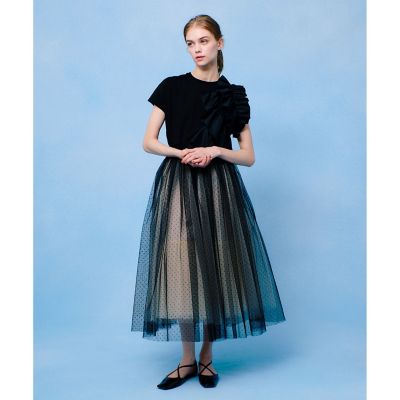 【ＬＯＵＬＯＵ　ＷＩＬＬＯＵＧＨＢＹ】ギャザーレイヤーＴシャツ