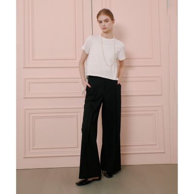 【ＬＯＵＬＯＵ　ＷＩＬＬＯＵＧＨＢＹ】レースドッキングプルオーバーブラウス