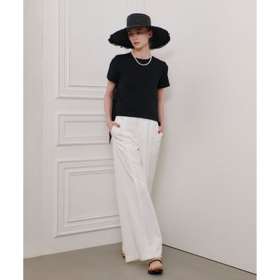 【ＬＯＵＬＯＵ　ＷＩＬＬＯＵＧＨＢＹ】レースドッキングプルオーバーブラウス