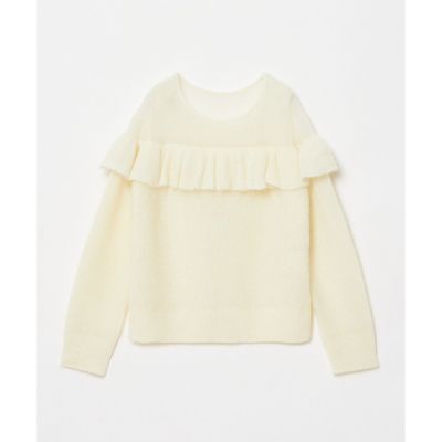 【ＬＯＵＬＯＵ　ＷＩＬＬＯＵＧＨＢＹ】モヘヤラッフルプルオーバー
