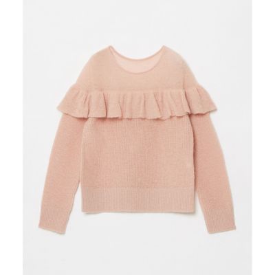 【ＬＯＵＬＯＵ　ＷＩＬＬＯＵＧＨＢＹ】モヘヤラッフルプルオーバー