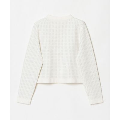 LOULOU WILLOUGHBY】ツィードニットジャケット