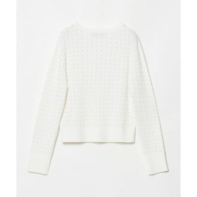LOULOU WILLOUGHBY】パールスタッズプルオーバー