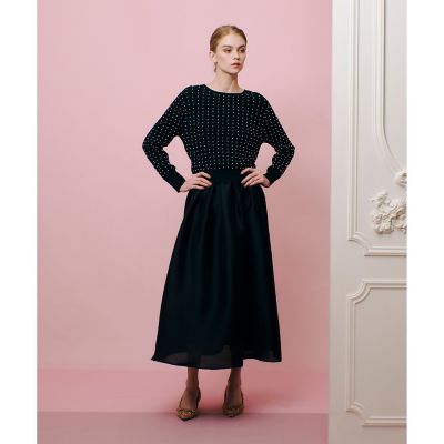 LOULOU WILLOUGHBY パールスタッズプルオーバー LOULOU WILLOUGHBY】パールスタッズプルオーバー|allureville