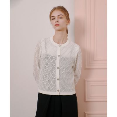 LOULOU WILLOUGHBY】シークインエンブロイダリー