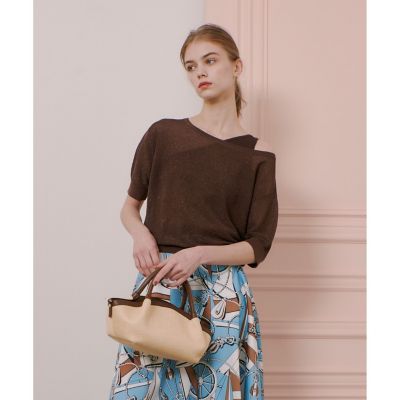 LOULOU WILLOUGHBY】ワンショルダーアンサンブル