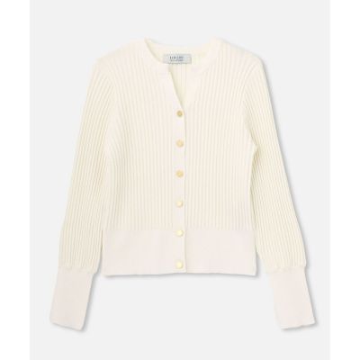 LOULOU WILLOUGHBY】キーネックリブ
