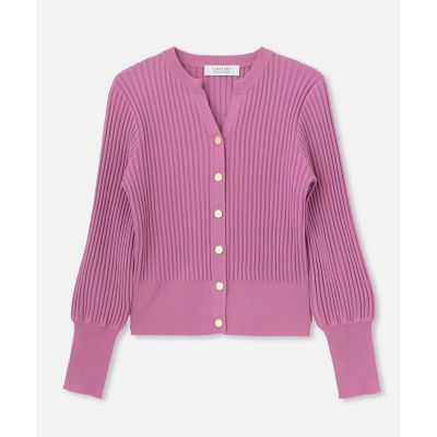 LOULOU WILLOUGHBY】キーネックリブ