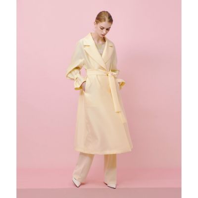 【ＬＯＵＬＯＵ　ＷＩＬＬＯＵＧＨＢＹ】シルキーダブルクロスドレスコート
