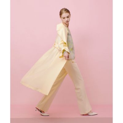 【ＬＯＵＬＯＵ　ＷＩＬＬＯＵＧＨＢＹ】シルキーダブルクロスドレスコート