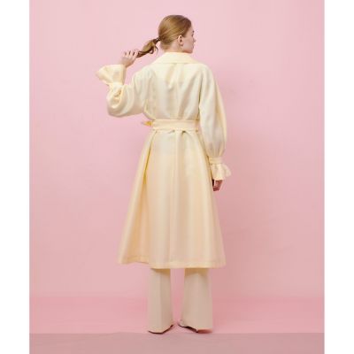 【ＬＯＵＬＯＵ　ＷＩＬＬＯＵＧＨＢＹ】シルキーダブルクロスドレスコート