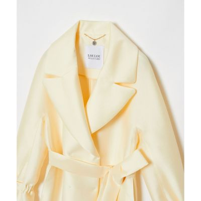 【ＬＯＵＬＯＵ　ＷＩＬＬＯＵＧＨＢＹ】シルキーダブルクロスドレスコート