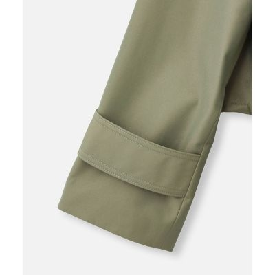 LOULOU WILLOUGHBY】シャンブレーギャバミドルコート