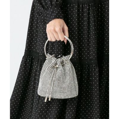 ＜allureville (Women)＞◇【ＬＯＵＬＯＵ　ＷＩＬＬＯＵＧＨＢＹ】ビジュー巾着ショルダー
