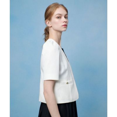 LOULOU WILLOUGHBY】ブライトリネン半袖