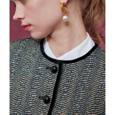 LOULOU WILLOUGHBY】LINTONラメツイード