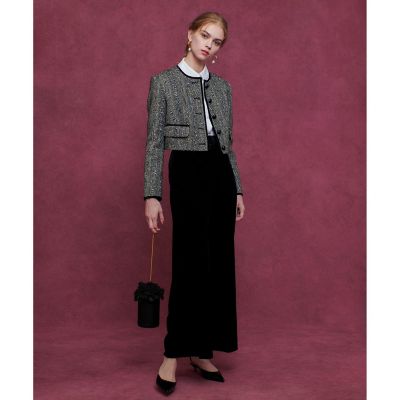 LOULOU WILLOUGHBY】LINTONラメツイード