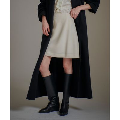 LOULOU WILLOUGHBY】ダブルクロスミニスカート