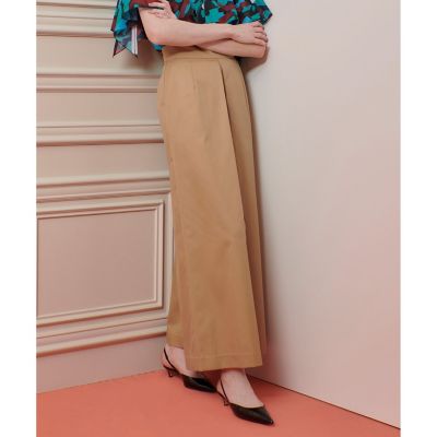 LOULOU WILLOUGHBY】ギャバタックワイドパンツ