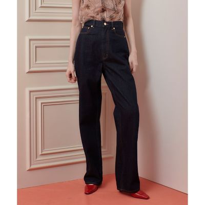 loulou willoughby ルルウィルビー　ソロデニムバギーパンツ LOULOU WILLOUGHBY】◇デニムバギーパンツ|allureville OFFICIAL