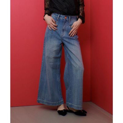 ◇【ＬＯＵＬＯＵ　ＷＩＬＬＯＵＧＨＢＹ】デニムバギーパンツ