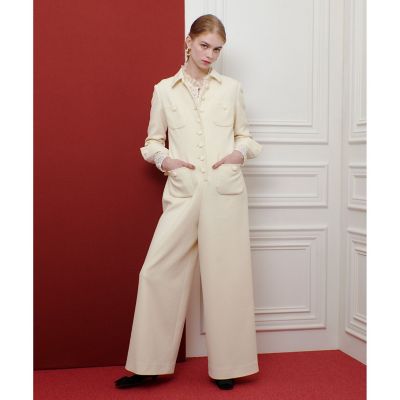 LOULOU WILLOUGHBY 】ツイードオールインワン