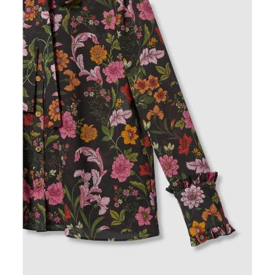 LOULOU WILLOUGHBY】シンメトリーフラワーリボン