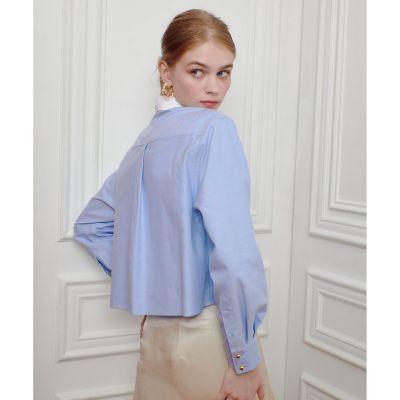 LOULOU WILLOUGHBY】クレリックシャツ | allureville