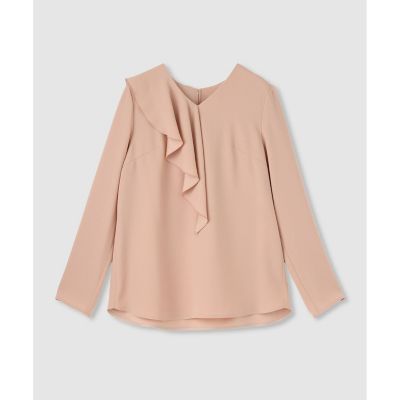 ＜allureville (Women)＞◇【ＬＯＵＬＯＵ　ＷＩＬＬＯＵＧＨＢＹ】ラッフルスカーフブラウス