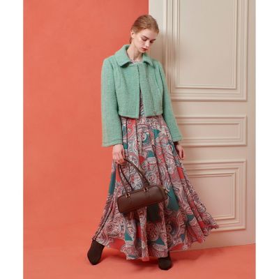 【新品】LOULOU WILLOUGHBY　フレアスリーブワンピース LOULOU WILLOUGHBY】フレアーワンピース|allureville OFFICIAL